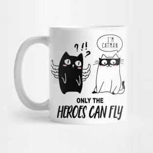 Cat Super Heroes Mug